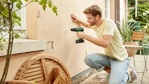 Burghiu cu Impact Bosch EasyImpact 18V-40 1x2. 0Ah