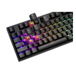 Klawiatura mechaniczna Genesis Thor 404 US RGB Outemu Peach Silent Czarny