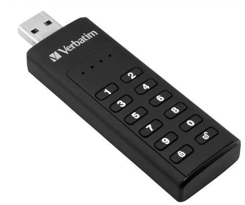 Dysk VERBATIM Keypad Secure 64GB Czarny