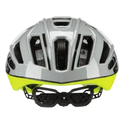 Kask rowerowy Uvex Gravel-X szaro-żółty