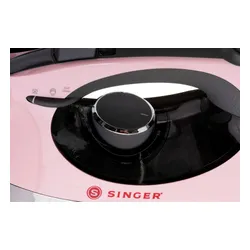 Şarkıcı demir buharlı ütü SİNGER SteamCraft 2600W pembe gri