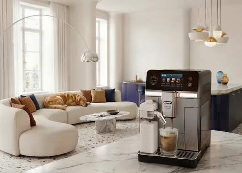 Ekspres DELONGHI ECAM470.85.MB Eletta Ultra (Spienianie mleka na ciepło i zimno) (Cold Brew)