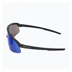 Okulary przeciwsłoneczne Alpina Turbo Pro S Q-Lite black matt/ blue mirror