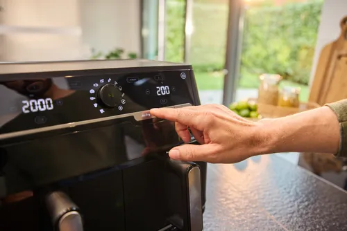 Air Fryer Frytkownica beztłuszczowa BRAUN TwinCook 5 TD5073 10l z podwójnym koszem i okienkiem do obserwacji postępów gotowania