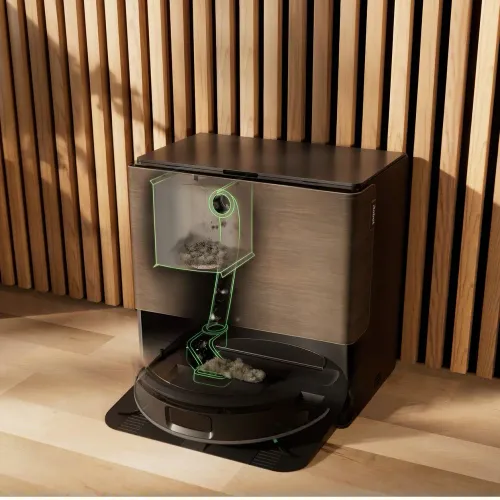 Robot sprzątający iRobot Roomba Max 775 Combo Funkcja mopowania Stacja oczyszczająca Tworzenie mapy pomieszczenia 63dB Czarny