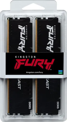 Pamięć Kingston Fury Beast, DDR5, 32 GB, 5600MHz, CL36 (KF556C36BBEK2-32)