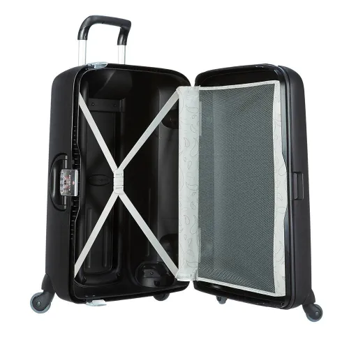 Walizka średnia Samsonite Thermo Young 4 koła - black