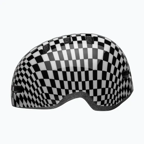 Kask rowerowy dziecięcy Bell Lil Ripper Jr checker gloss black/white