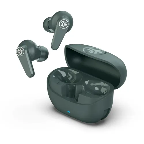 Słuchawki bezprzewodowe JLab GO Pods ANC Dokanałowe Bluetooth 5.4 Zielony