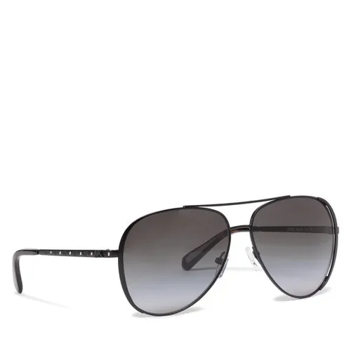 Okulary przeciwsłoneczne Michael Kors Chelsea Bright 0MK1101B 10898G Matte Black/Dark Grey Gradient - Rozmiar (EU) 60