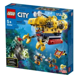 Конструктор Lego City подводная лодка исследователей океана (60264)