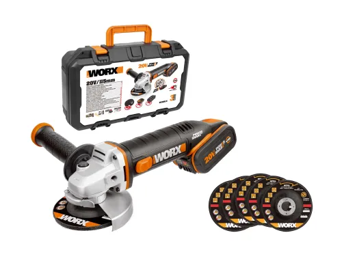 Zestaw elektronarzędzi Worx WX100 + WX543 + WX800
