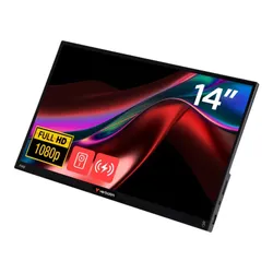 Monitor VERBATIM Light 14" 1920x1080px IPS + Powerbank
