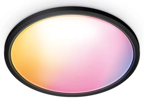 Lampa sufitowa WiZ Superslim Ceiling 22W Czarny
