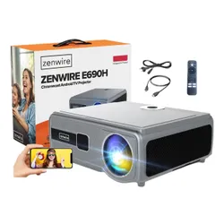Projektor ZENWIRE E690H Full HD (1920 x 1080), 1000 ANSI lumen, Wi-Fi, Bluetooth