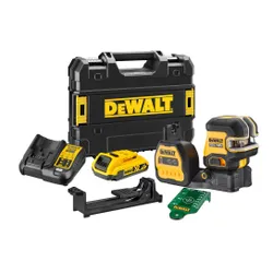 Zielony laser krzyżowy DeWalt DCE825D1G18