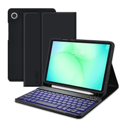 Etui na Galaxy Tab A9/A11 8.7 TECH-PROTECT SC Pen Czarny Klawiatura
