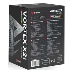 Chłodzenie CPU SAVIO Vortex X2 ARGB