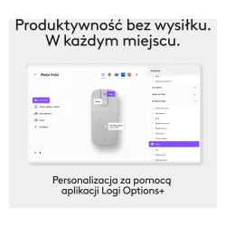 Myszka Logitech Mobi Fold Biały