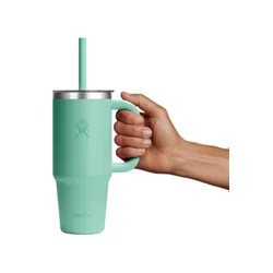 Kubek termiczny ze słomką Hydro Flask Travel Tumbler 710 ml - mermaid green