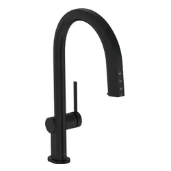 Bateria HANSGROHE Aqittura M91 76836670 z filtrem Czarny mat