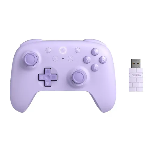 Геймпад 8Bitк Ultimate 2C Wireless Controller к PC, Android Беспроводной Purpurowy