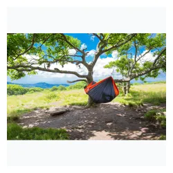 Hamak turystyczny ENO SuperSub Ultralight charcoal/orange