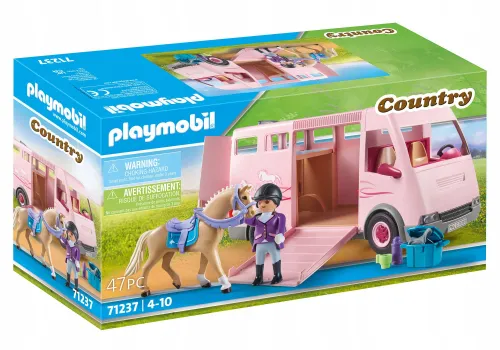 Playmobil 71237 транспортер лошадей