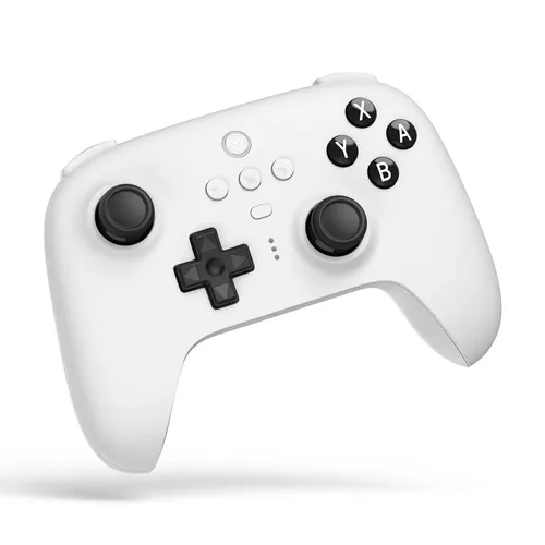 Геймпад Pad 8bitdo Ultimate Wireless Bluetooth Controller с зарядной док-станцией для ПК, NSW, Android TV, iOS-беспроводной-белый