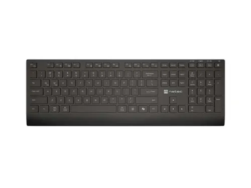 Zestaw klawiatura i mysz Natec Stingray 2 bezprzewodowa czarna