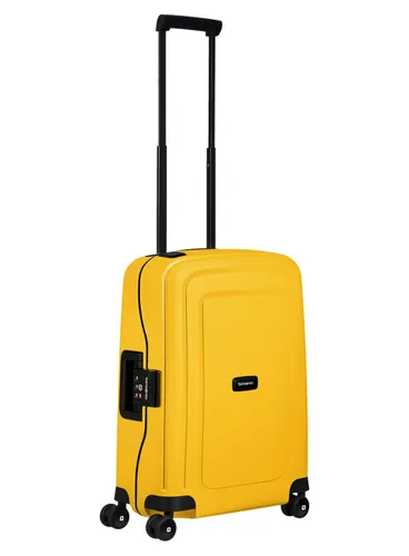 Чемодан маленький 34 л Samsonite S'Cure-sunflower yellow / black