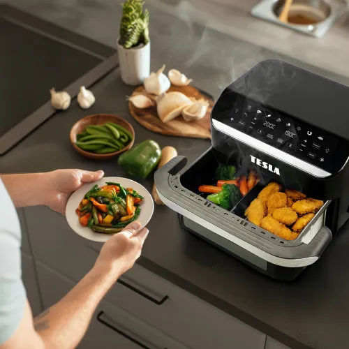 Air fryer Tesla AirCook FlexiZone Q570 XXL 2400W 10l