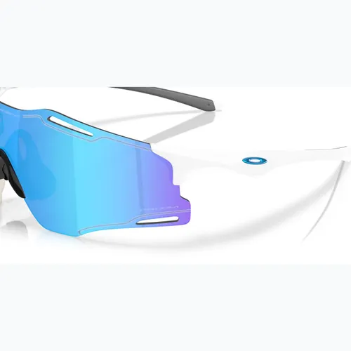 Okulary przeciwsłoneczne Oakley Cybr Zero polished white/prizm sapphire