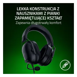 Słuchawki przewodowe z mikrofonem Razer BlackShark V2 X Xbox Nauszne Czarny