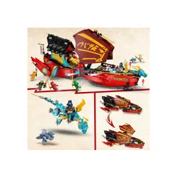 LEGO Ninjago 71797 Kaderin Mücevheri-Zamana karşı yarış