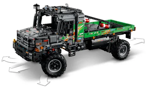 Конструктор Lego 42129 Technic - Полноприводный грузовик-внедорожник Mercedes-Benz Zetros