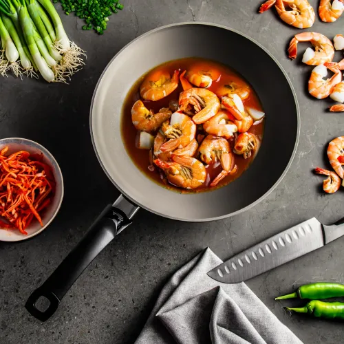 FISSLER Ceratal Classic 28 cm - patelnia / wok ceramiczny nieprzywierający