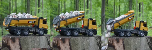 Wywrotka zdalnie sterowana ciężarówka RC H-toys 1573 mocna 10 kg udźwigu