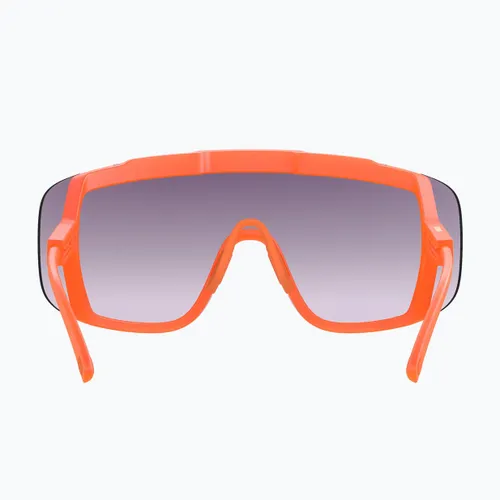 Okulary przeciwsłoneczne POC Devour fl.orange translucent/clarity road/partly sunny gold