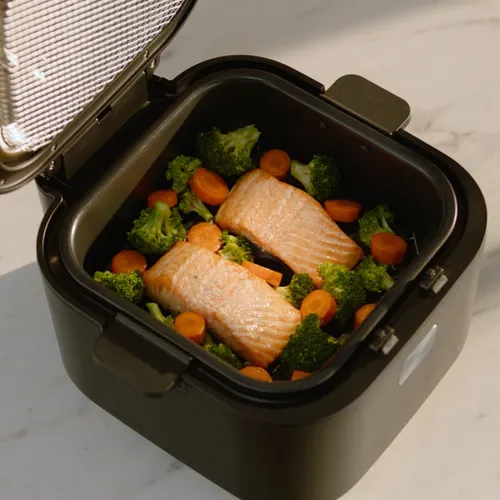 Air Fryer Frytkownica beztłuszczowa BEKO FRL 5474 B 7l z gotowaniem na parze