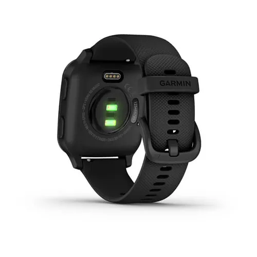 Смарт-часы Garmin Venu Sq Music - черный с серым алюминиевым безелем (010-02426-10)