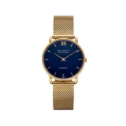 Paul Hewitt PH-W-0315 Navy / Gold saati