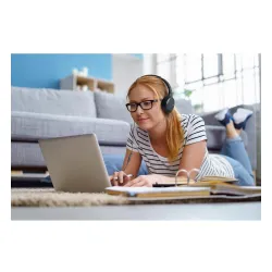 Słuchawki przewodowe JVC HA-S33UCBU Nauszne Czarny