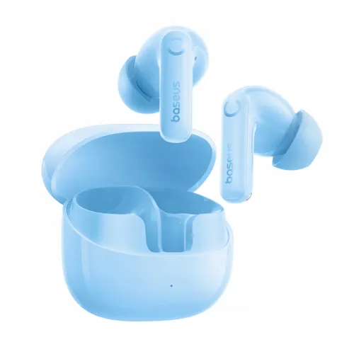 Słuchawki bezprzewodowe Baseus Bass BP1 Pro ANC Dokanałowe Bluetooth 6.0 Niebieski