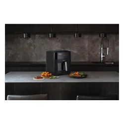 Air Fryer Frytkownica beztłuszczowa HISENSE HAF2100DCD 7.7l z 10 automatycznymi programami i okienkiem do obserwacji postępów gotowania