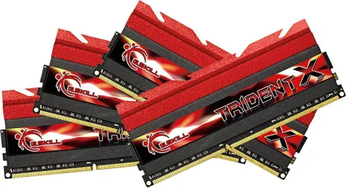 Pamięć G.Skill TridentX, DDR3, 32 GB, 2400MHz, CL10 (F3-2400C10Q-32GTX)