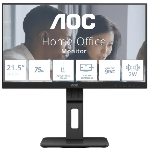 Monitor AOC 22E2UMF 21,5" Full HD VA 75Hz 4ms