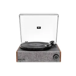 Gramofon Victrola Eastwood LP VTA-78-WLN-INT Manualny Napęd paskowy Bluetooth Orzech