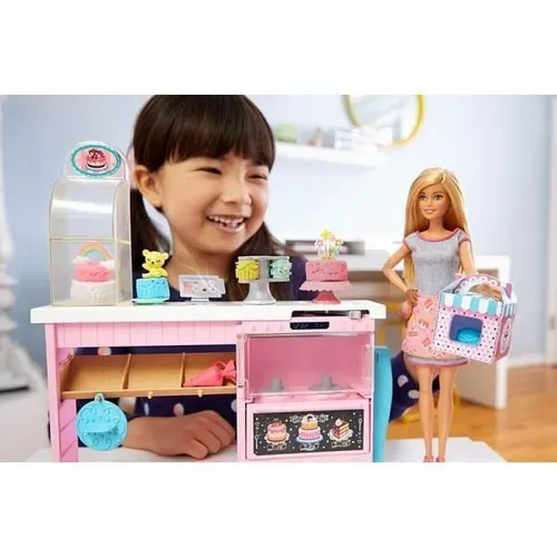 Lalka Barbie Pracownia wypieków GFP59