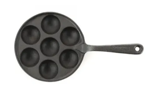 SKEPPSHULT Original – patelnia żeliwna do pączków 21 cm